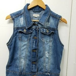 Denim vest